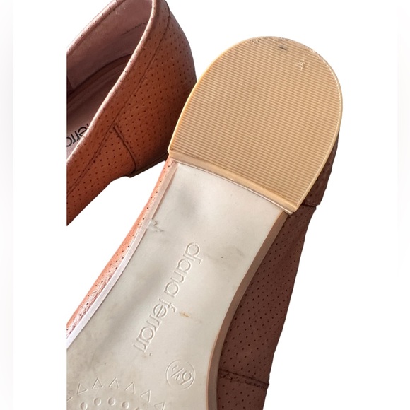 Diana Ferrari loafers, size 6,5- Tan - Picture 3 of 4